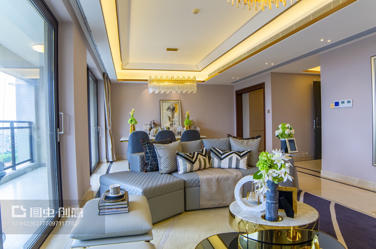 城市住宅客餐厅室内设计装修 打造舒适与功能兼具的生活空间