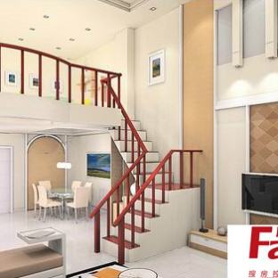 现代跃层装修效果图赏析 打造艺术与实用兼备的住宅室内空间